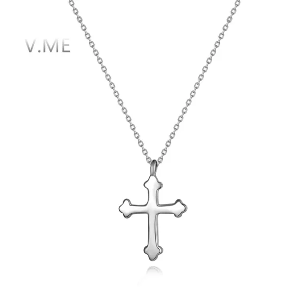 Tiny Cross Pendants 925 Sterling Silver Necklace Cross Necklace Silver 925 Jewelry Fashion Jewelry Necklaces